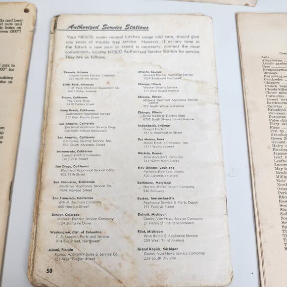 Vintage Lot of 7 Instruction Manuals and Booklets Plus Postcard 1960-1980's - Picture 14 of 16